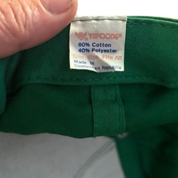 Vintage Ancient Order Of Hibernians Green Dad Hat Rope Brim Green Adjustable Cap - Picture 7 of 7